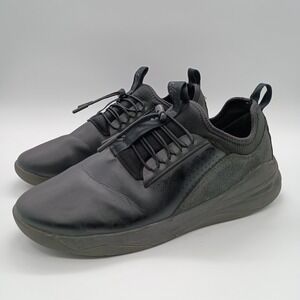 Clove Solo Men 11.5 Nursing Shoes Triple Black Slip On